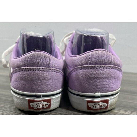Vans Old Skool Sneakers Women's 10 Mens 8.5 Solid Purple Canvas Low Top 751505 - Picture 4 of 11